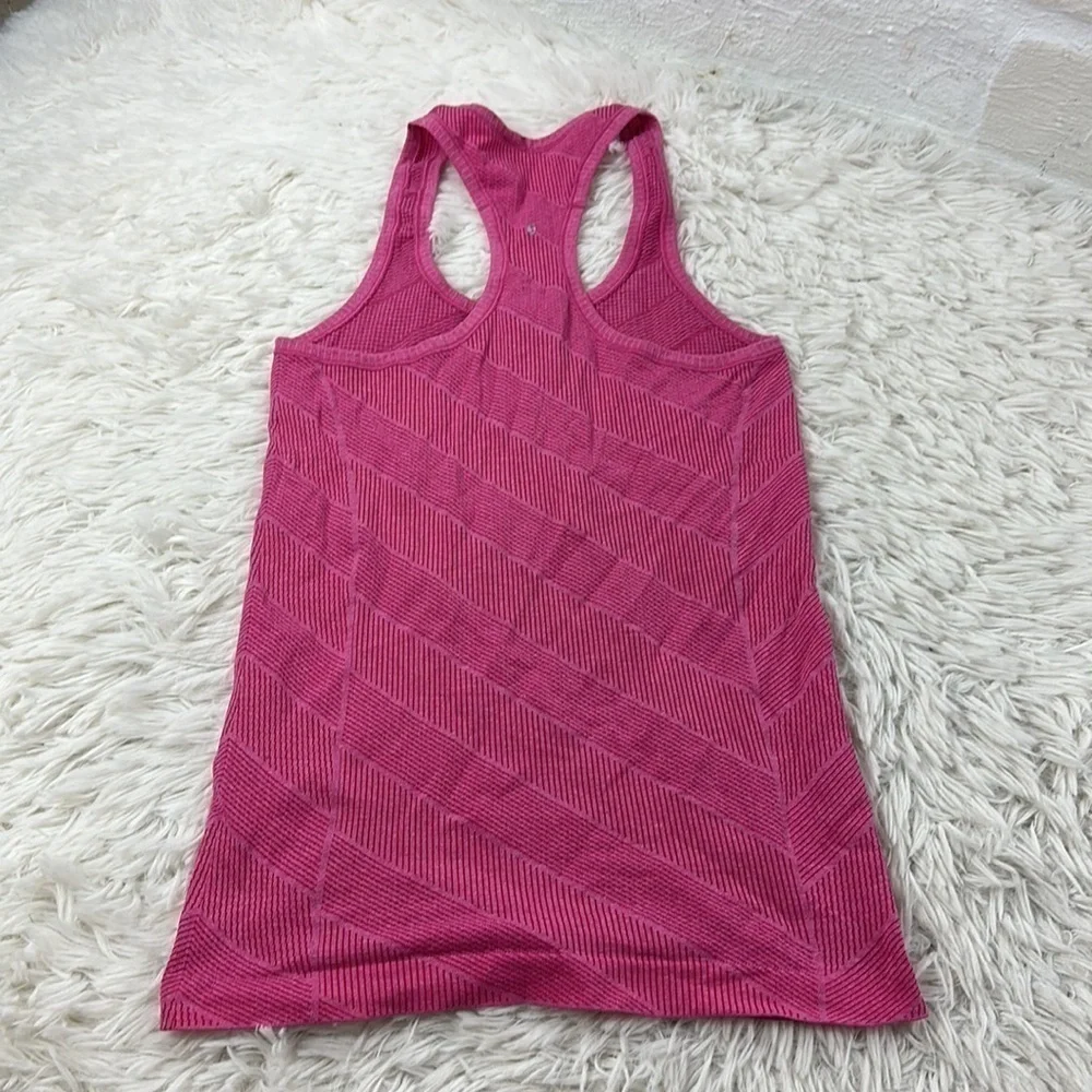 Lululemon Run: Swiftly Tech Racerback Heathered Jewelled Magenta